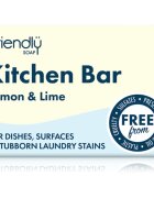 Friendly Soap Kitchen Bar Lemon & Lime naravno milo 95 g