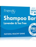 Friendly Soap Natural Shampoo Bar Lavender and Tea Tree naravno milo za lase 95 g