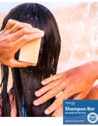 Friendly Soap Natural Shampoo Bar Lavender and Tea Tree naravno milo za lase 95 g