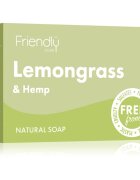 Friendly Soap Natural Soap Lemongrass & Hemp naravno milo 95 g