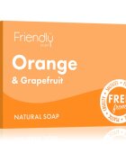 Friendly Soap Natural Soap Orange & Grapefruit naravno milo 95 g