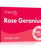 Friendly Soap Natural Soap Rose Geranium naravno milo 95 g