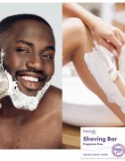 Friendly Soap Shaving Bar Fragrance Free naravno milo za britje brez dišav 95 g