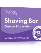 Friendly Soap Shaving Bar Orange & Lavender naravno milo za britje 95 g