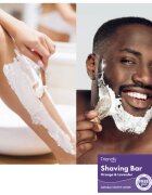 Friendly Soap Shaving Bar Orange & Lavender naravno milo za britje 95 g