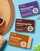 Friendly Soap Shaving Bar Orange & Lavender naravno milo za britje 95 g