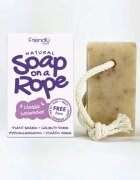 Friendly Soap Soap on a Rope Lavender naravno milo na vrvici 95 g