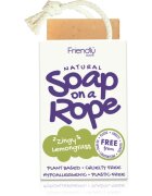 Friendly Soap Soap on a Rope Lemongrass naravno milo na vrvici 95 g