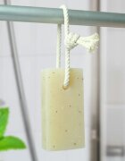 Friendly Soap Soap on a Rope Peppermint & Poppy Seeds naravno milo na vrvici 95 g