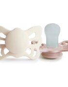 FRIGG Butterfly Size 1:0-6 months duda Cream/Blush 2 kos