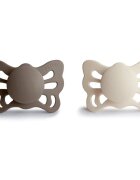 FRIGG Butterfly Size 1:0-6 months duda Portobello/Cream 2 kos