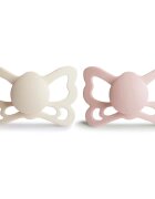 FRIGG Butterfly Size 2:6-18 months duda Cream/Blush 2 kos