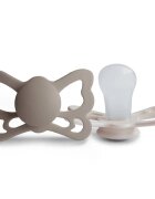 FRIGG Butterfly Size 2:6-18 months duda Portobello/Cream 2 kos