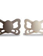 FRIGG Butterfly Size 2:6-18 months duda Portobello/Cream 2 kos