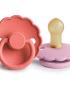 FRIGG Daisy Size 1:0-6 months duda Blush/Cotton candy 2 kos