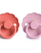 FRIGG Daisy Size 1:0-6 months duda Blush/Cotton candy 2 kos