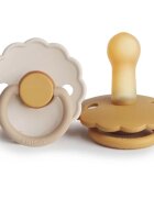FRIGG Daisy Size 2:6-18 months duda Chamomile/Honey gold 2 kos