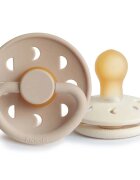 FRIGG Moon Phase Size 1:0-6 months duda Cream/Croissant 2 kos