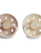 FRIGG Moon Phase Size 2:6-18 months duda Cream/Croissant 2 kos