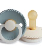 FRIGG Rope Night Size 2:6-18 months duda Stone Blue Night/Cream Night 2 kos