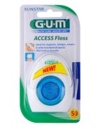 G.U.M Access Floss zobna nitka za zobne aparate in vsadke 50 kos