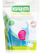 G.U.M Easy Floessers zelo nežna zobna nitka s fluoridom in mentolom z učinkom razširjanja 30 kos