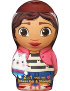 Gabby's Dollhouse 2D Kids Gentle gel za prhanje in šampon 2v1 400 ml