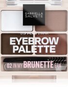Gabriella Salvete Eyebrow Palette set za popolne obrvi odtenek 02 In My Brunette Era 5.2 g