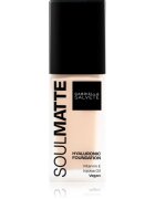 Gabriella Salvete SoulMatte Hyaluronic Foundation dolgoobstojen tekoči puder z mat učinkom odtenek 02C Ivory Cold 30 ml