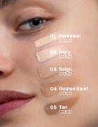 Gabriella Salvete SoulMatte Hyaluronic Foundation dolgoobstojen tekoči puder z mat učinkom odtenek 02C Ivory Cold 30 ml