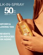 Garnier Ambre Solaire Ideal Bronze losjon za sončenje v pršilu za telo SPF 50 150 ml
