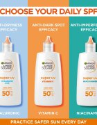 Garnier Ambre Solaire Super UV Vitamin C lahki zaščitni fluid proti temnim madežem SPF 50+ 40 ml