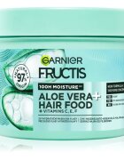 Garnier Fructis Aloe Vera Hair Food vlažilna maska za normalne do suhe lase 400 ml