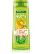 Garnier Fructis Hydra Liss & Shine šampon za neobvladljive lase 250 ml