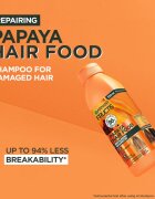 Garnier Fructis Papaya Hair Food regeneracijski šampon za poškodovane lase 350 ml