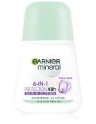 Garnier Mineral 5 Protection antiperspirant roll-on 48 ur (Floral Fresh) 50 ml