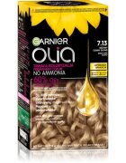 Garnier Olia Big Kit permanentna barva za lase odtenek 7.13 Beige Dark Blond 1 kos