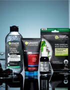 Garnier Pure Active Charcoal čistilni gel 3 v 1 proti črnim pikicam 150 ml