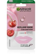 Garnier Replump Mask super vlažilna čistilna tekstilna maska za ustnice 5 g