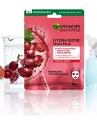 Garnier Textil Masks Hydra Bomb vlažilna tekstilna maska 28 g