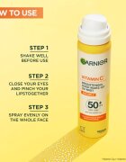 Garnier Vitamin C meglica za obraz (posvetlitveni) SPF 50+ 75 ml