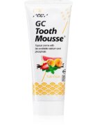 GC Tooth Mousse remineralizacijska zaščitna krema za občutljive zobe brez fluorida okus Tutti Frutti 35 ml