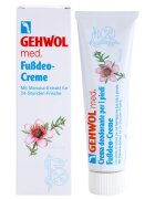 Gehwol MED. intenzivna deodorantna krema z dolgoobstojno zaščito za noge 75 ml