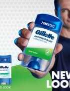 Gillette Antiperspirant Hydrating Gel Aloe Scent antiperspirant gel z vlažilnim učinkom za moške 70 ml