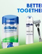 Gillette Antiperspirant Hydrating Gel Aloe Scent antiperspirant gel z vlažilnim učinkom za moške 70 ml