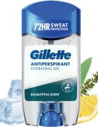 Gillette Antiperspirant Hydrating Gel Eucalyptus Scent antiperspirant gel z vlažilnim učinkom za moške 70 ml