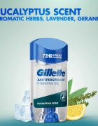 Gillette Antiperspirant Hydrating Gel Eucalyptus Scent antiperspirant gel z vlažilnim učinkom za moške 70 ml