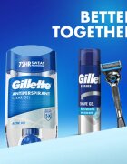 Gillette Arctic Ice antiperspirant gel za moške 70 ml