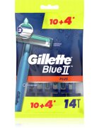 Gillette Blue II Plus brivniki za enkratno uporabo za moške 14 kos