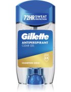 Gillette Champion Gold Antiperspirant Clear Gel antiperspirant gel za moške 70 ml